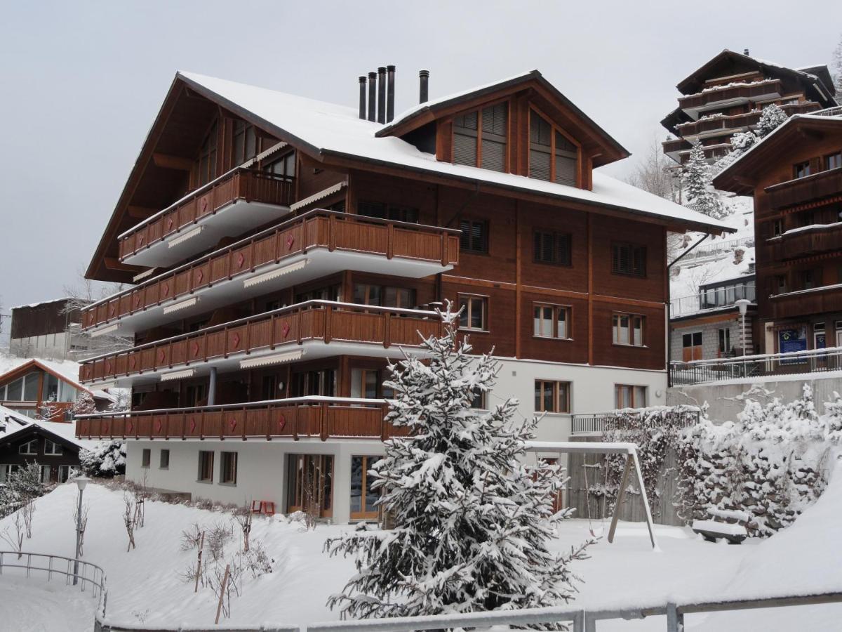 Chalet Bella Vista 4 Wengen Eksteriør billede