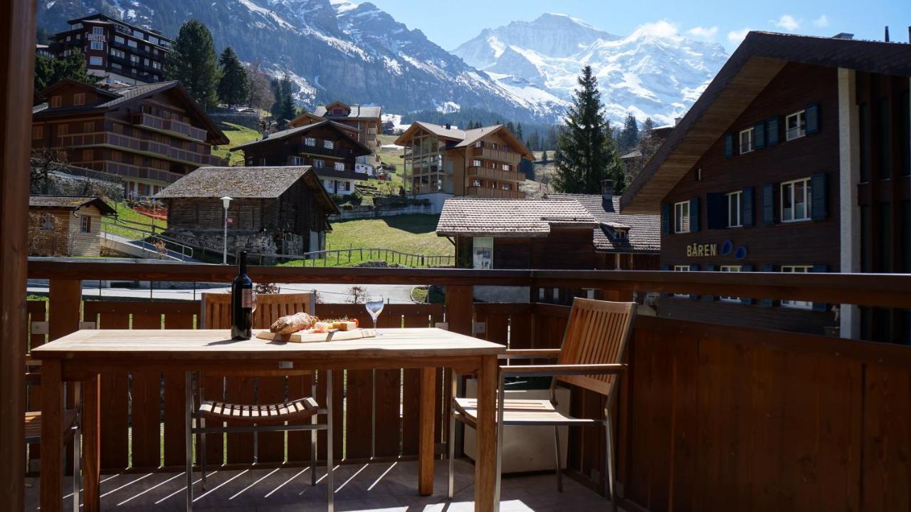 Chalet Bella Vista 4 Wengen Eksteriør billede