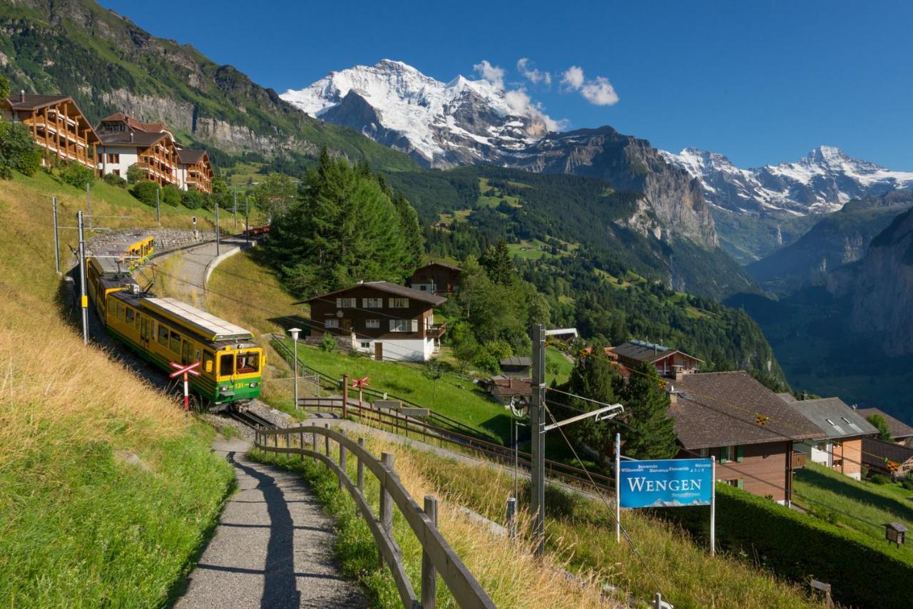 Chalet Bella Vista 4 Wengen Eksteriør billede