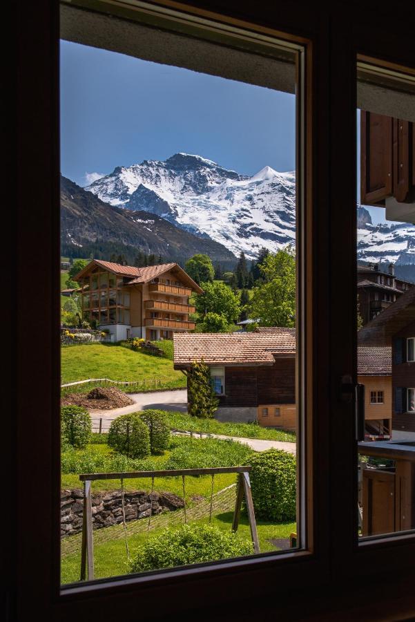 Chalet Bella Vista 4 Wengen Eksteriør billede