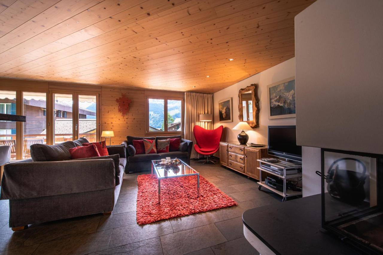 Chalet Bella Vista 4 Wengen Eksteriør billede