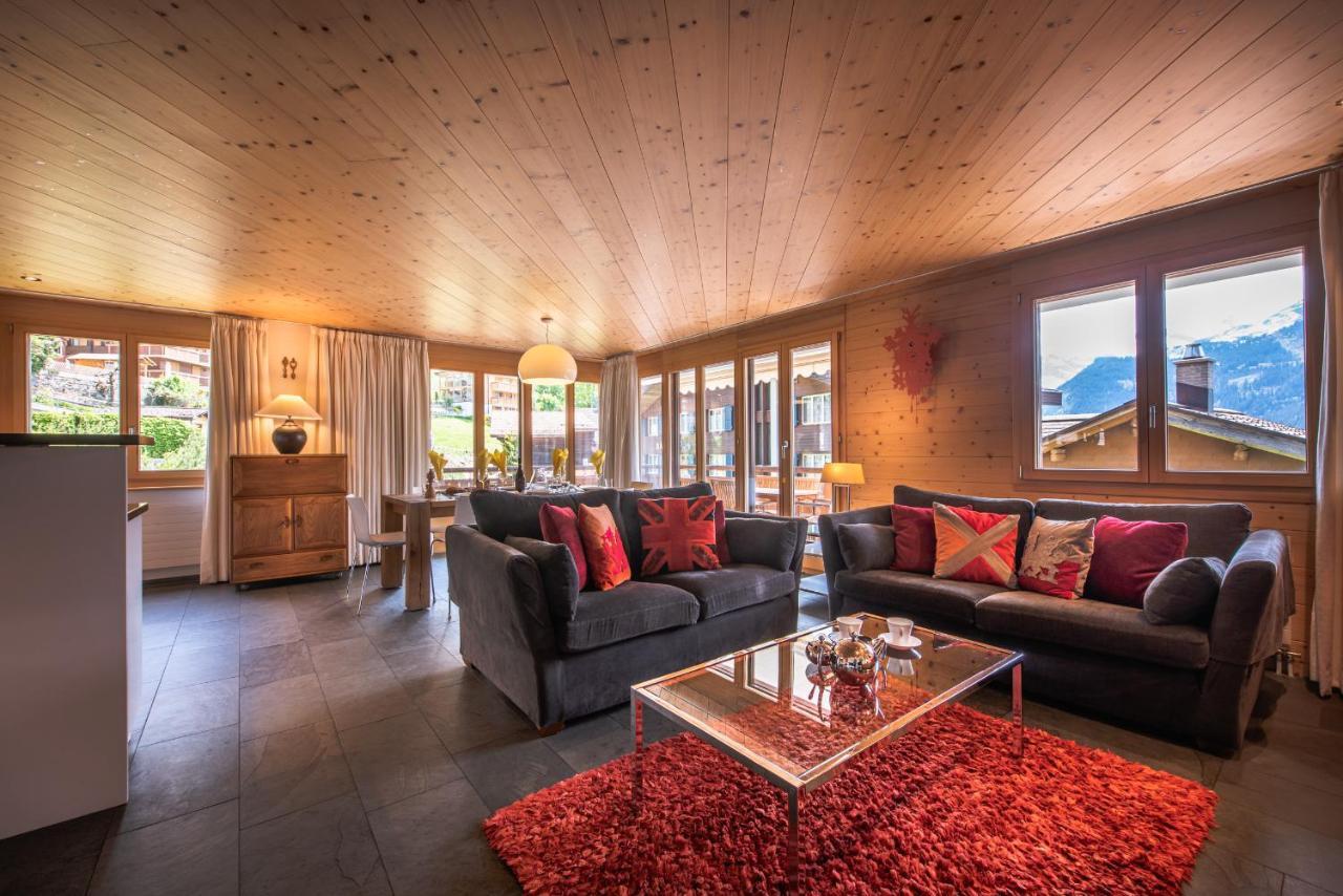 Chalet Bella Vista 4 Wengen Eksteriør billede