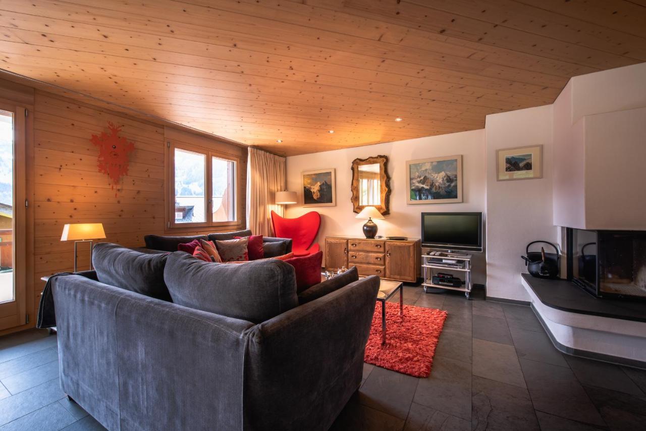 Chalet Bella Vista 4 Wengen Eksteriør billede