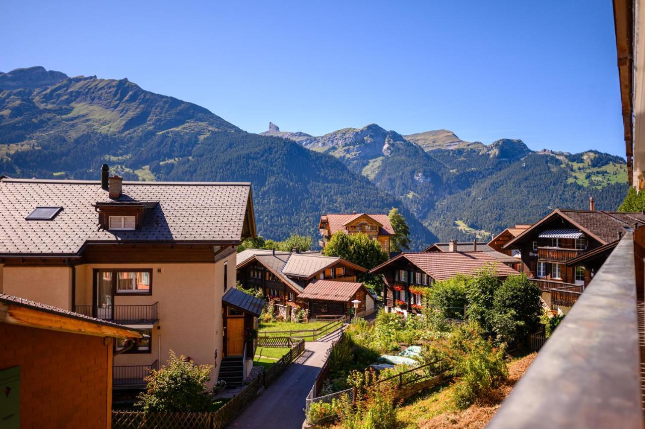Chalet Bella Vista 4 Wengen Eksteriør billede