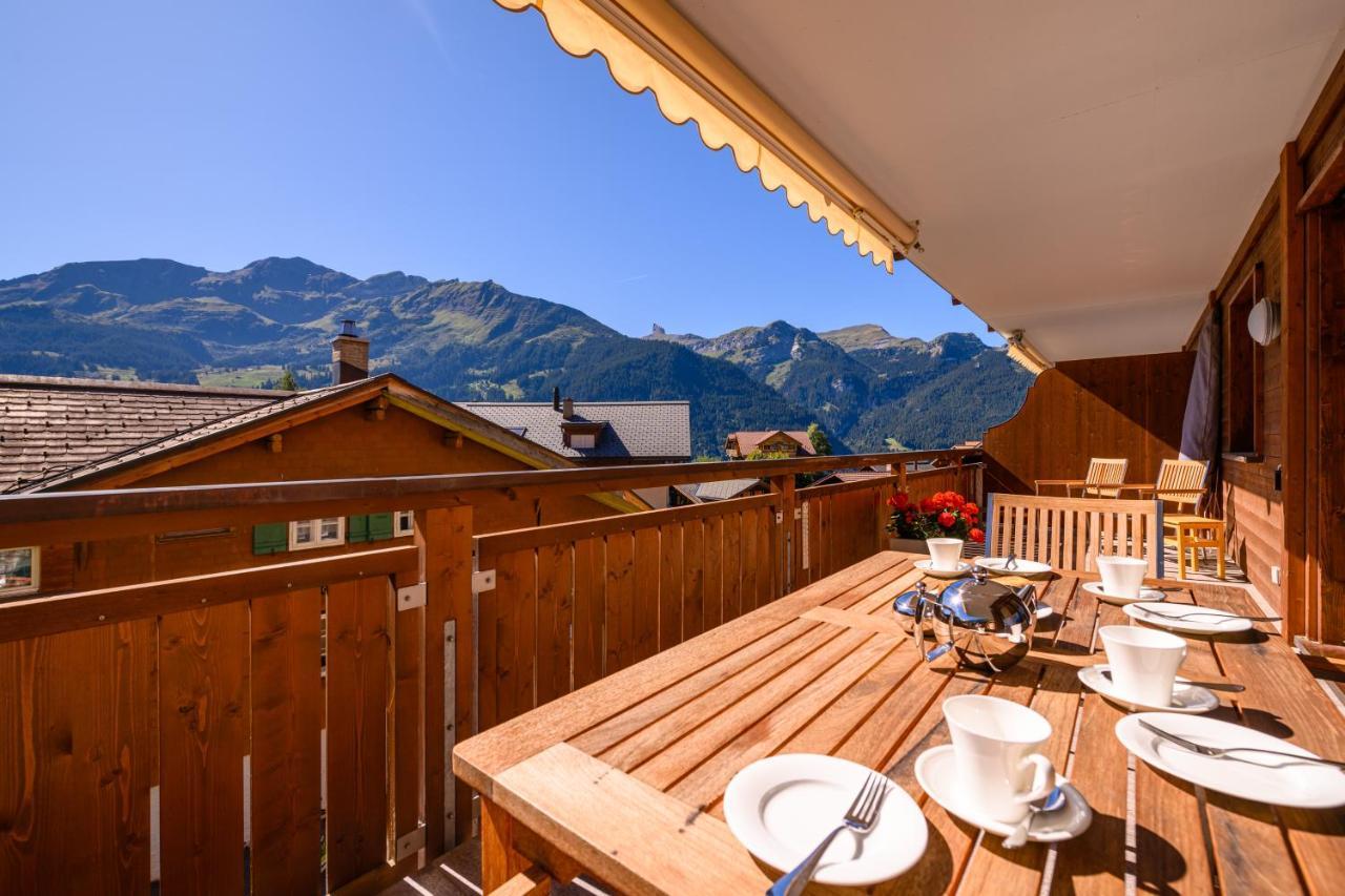 Chalet Bella Vista 4 Wengen Eksteriør billede