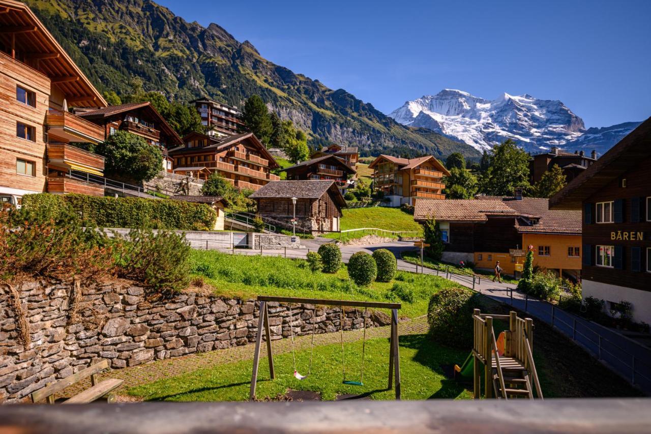Chalet Bella Vista 4 Wengen Eksteriør billede